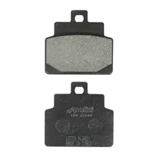 PLAQUETTE DE FREIN POLINI POUR APRILIA 125 HABANA, 125 LEONARDO, 100 SCARABEO, 125 SR, 125 MOJITO (L 53.8mm - H 50.7mm - P 8mm) (174.0028) (ORIGINAL)