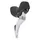 LEVIER/MANETTE ROUTE/GRAVEL HYDRAULIQUE SHIMANO CUES U6030 ARRIERE/DROIT 11/10V. ARGENT