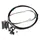 TRANSMISSION FIBRAX FOR SEATPOST SUSPENSION CABLE STAINLESS STEEL AND CABLE HOUSING ANTI-COMPRESSION BLACK LEGERE (SOLD INDIVIDUALLY)