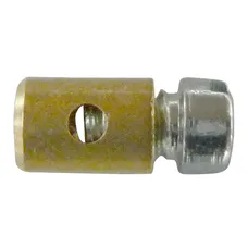 SERRE CABLE DE GAZ CYCLO DIAM 4 mm - LONG 8 mm - DIAM CABLE 1,6 mm POUR PIAGGIO 50 CIAO PX (VENDU A L'UNITE)