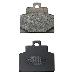 PLAQUETTE DE FREIN NEWFREN POUR PIAGGIO 300-500 MP3 LT BUSINESS 2014> AV, 400 MP3 2022> AV, 530 MP3 AV (FD0510BE) (ELITE ORGANIQUE)