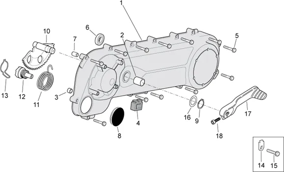 Couvercle transmission