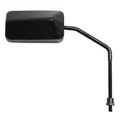 REAR-VIEW MIRROR SCOOTER REPLAY F1 DIAMETER 8 REVERSIBLE BLACK (X1) -ROD LONG BLACK- **