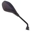 ADAPTABLE REAR-VIEW MIRROR GILERA 50 RUNNER 2008>, 125 RUNNER 2008> RIGHT BLACK (OE CM175017) (CE APPROVED) -P2R SELECTION