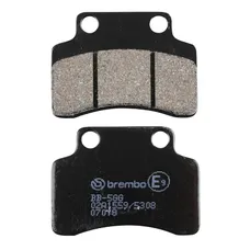 PLAQUETTE DE FREIN BREMBO POUR CPI 50 HUSSAR, POPCORN, OLIVER 2003>2005 AV / GENERIC XOR AV, IDEO AV / KEEWAY 50 F-ACT AV, FOCUS AV, MATRIX AV (SCOOTER CARBONE CERAMIQUE) -07018CC