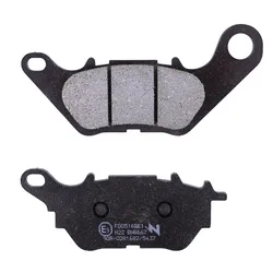 BRAKE PAD SET NEWFREN FOR YAMAHA 125 XMAX 2018> REAR, 300 XMAX 2017> REAR, 320 MT-03 2016> REAR, YZF-R3 2015> REAR (FD0516BE) (ELITE ORGANIC)