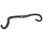 GRAVEL HANDLEBAR CONTROLTECH ONE FL25 ALUMINIUM BLACK 31,8 L 49,3 OUTER (AXLE-AXLE 40 cm) 300 g. RISE 10 mm