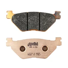 BRAKE PAD SET POLINI FOR YAMAHA 560 TMAX 2020> REAR, 530 TMAX 2012>2019 REAR, 500 TMAX 2001>2003 REAR (L 100 mm - H 39 mm - P 11,6 mm) (174.2058) (SINTERED METAL)