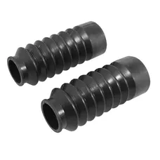 SOUFFLET DE FOURCHE SCOOT DIAM INT 30 ET 45mm - LONGUEUR 120mm ADAPTABLE MBK 50 BOOSTER/YAMAHA 50 BWS (PAIRE) -SELECTION P2R