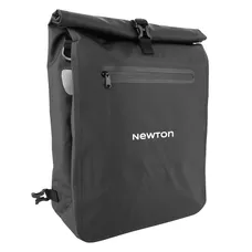 BICYCLE PANNIER SAC TO DOS NEWTON BLACK RIGHT/LEFT 18L MOUNTING KIT QUICK LOCK AND VELCRO FOR CARRIER WITH SYSTEM LOCK (27 X 14 X 49 cm)