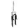 MTB FORK 20 " M-W TO SUSPENSION DISC + V-BRAKE STEEL RESSORT/ELASTOMERE BLACK DEB. 50 mm PIVOT (220/130 mm) THREADED 1"-22,2 INNER