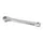 LEFT CRANK ARM TYPE THUN LENGTH 165 mm STEEL SILVER (WITH EMPLACEMENT FOR CLAVETTE 15 mm) -P2R SELECTION