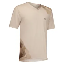 MAILLOT GIST DISCOVER MANCHES COURTES BEIGE S -5368