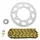 KIT CHAINE ADAPTABLE RIEJU 50 MRT 2009>2017 420 11x52 (DIAM COURONNE 105/125/8.5) (DEMULTIPLICATION ORIGINE) -AFAM