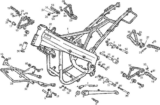 Chassis-bequille