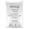 ABRASIF MICROBILLE DE VERRE 100-300 MICRONS POUR CABINE DE SABLAGE (SAC 20 Kg) (SABLEUSE)