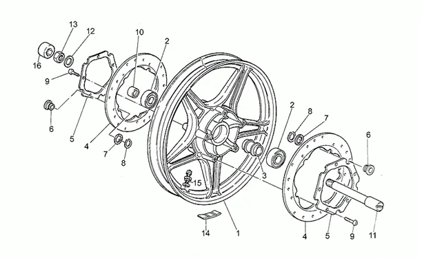 Roue AV alliage
