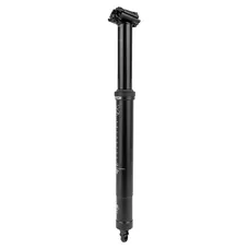 TIGE DE SELLE VTT TELESCOPIQUE SWITCH SWR-150 ALU NOIR DIAM. 31.6 L451mm (REGLAGE PAR CABLE INTERNE DEBATTEMENT REGLABLE 160/135mm PAR PALIER 5mm) FIXATION CINTRE - CARTOUCHE AIR AVEC PRESSION