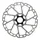 BRAKE DISC MTB CENTERLOCK ELVEDES 220 mm SILVER -THICKNESS 1.8 mm