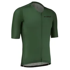 CYCLING JERSEY GIST SUMMER PODIUM SLEEVES SHORT ZIP TOTAL GREEN XL -5359