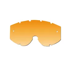 ECRAN MASQUE/LUNETTES CROSS PROGRIP POUR MODELE 3200-3201-3204-3301-3450 ORANGE CLAIR - ANTI-BUEE/ANTI-RAYURES