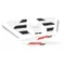 STICKER/STICKER/KIT DECORS OEM APRILIA 125 SR GT COMPACT URBAN BLACK 2021 >-2H004784000A1