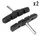 BRAKE SHOE HOLDER MTB TO STEM SYMETRIQUE NEWTON 70 mm BLACK (2 PAIRS)