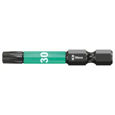 EMBOUT WERA 867/4 IMP DC IMPAKTOR SB 1/4 TORX TX30 L 50 mm -MARQUE ALLEMANDE POUR LES ATELIERS