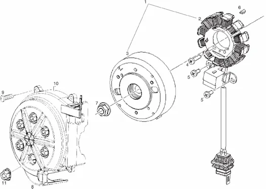 Volant magnétique