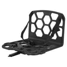 SUPPORT SAC A DOS/CAISSE POUR PORTE BAGAGE VELO AVANT/ARRIERE POLISPORT PACKMATE ALU NOIR FIXATION COMPATIBLE MIK/MIK HD -POIDS MAX 15 kg