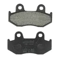 PLAQUETTE DE FREIN POLINI POUR SUZUKI 250 BURGMAN, 400 BURGMAN AV (L 81.6mm - H 42.6mm - P 8.2mm) (174.0034/B) (ORIGINAL)