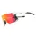 CYCLING GLASSES ADULT GIST ECLIPSE MONTURE WHITE VERRE RED POLYCARBONATE (PROTECTOR 100% CONTRE UVA, UVB, UVC AND LUMIERE BLEUE) COMPATIBLE CLIP VERRES CORRECTEURS REF 225380