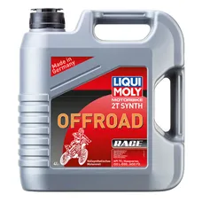 HUILE MOTEUR 2 TEMPS LIQUI MOLY MOTO OFFROAD RACE 2T (4 L) 100% SYNTHESE