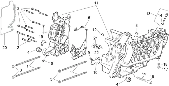 Carter moteur