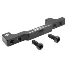 ADAPTER/REHAUSSE DISC BRAKE MTB POST-MOUNT FRONT SHIMANO ON FORK CALIPER 180 mm FOR DISC 220 mm