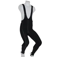 CYCLING SHORTS/COLLANT LONG ADULT P2R ECO TO BIB STRAPS BASE COOLMAX BLACK ZIP AUX CHEVILLES + PASSANTS XXL