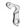 DERAILLEUR HANGER ALUMINIUM MARWI WHEELER/HAIBIKE/WINORA... GH-026 (SOLD INDIVIDUALLY CARDED)
