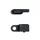 CLIGNOTANT MOTO TAAC FR08 3 LEDS FUME/NOIR FIXATION RETROVISEUR (DIAM 8mm / LONG 46mm / H 13mm) (PAIRE) QUALITE PREMIUM -HOMOLOGUE ECE