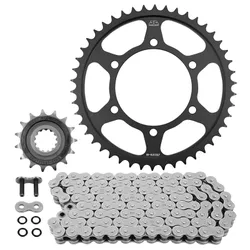 KIT CHAINE ADAPTABLE YAMAHA 700 XTZ TENERE 2019>2024 525 15x46 (DIAM COURONNE 110/130/10.5) (DEMULTIPLICATION ORIGINE) -JT SPROCKETS/DID