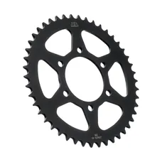 ADAPTABLE MOTORCYCLE REAR SPROCKET CF MOTORCYCLE 650 GT 2021>2023, 650 MT 2016>2021, 700 CF-X 2021>2023/KAWASAKI 650 Z650 2017>2024 520 46 DTS STEEL BLACK (DIAMETER 80/104/10.5) -JT SPROCKETS