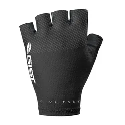 GANTS VELO COURT GIST RACE ETE NOIR M (PAIRE SUR CARTE) SANS VELCRO -5527