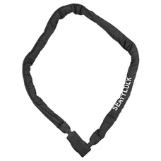 ANTIVOL VELO CHAINE A CLE SEATYLOCK VIKING SILVER MAILLONS 7 mm 140 cm (VENDU A L'UNITE) HOMOLOGUE SOLD SECURE SILVER