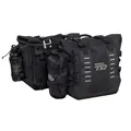 BAG CAVALIERE SIDE SHAD TR40 TERRA ADVENTURE 32L BLACK WITH BAG INNER FOR THE SEALING + DOUBLE LOCKING SYSTEM (FITTING KIT 4P SYSTEM SOLD SEPARATELY) (X0TR401) (PAIR)