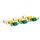 RESSORT EMBRAYAGE SCOOT MALOSSI POUR EMBRAYAGE DELTA/FLY CLUTCH SPORT MBK 50 BOOSTER, NITRO/YAMAHA 50 BWS, AEROX/APRILIA 50 SR/MALAGUTI 50 F12 (3 RESSORTS BLANCS + 3 JAUNES + 3 VERTS)