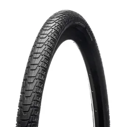 TREKKING TYRE URBAN 700 X 37 HUTCHINSON HAUSSMANN BLACK TR (37-622)