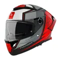 CASQUE INTEGRAL MT HELMETS THUNDER 4 SV PENTAL B5 GRIS/ROUGE MAT L (DOUBLE ECRANS / PINLOCK READY / FOGOFF READY) (ECE 22.06)