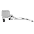 ADAPTABLE SCOOTER BRAKE MASTER CYLINDER KYMCO 50 AGILITY CITY 2-STROKE EURO 2, AGILITY 16+ 2-STROKE EURO 2, AGILITY 16+ 4-STROKE EURO 4, 125 AGILITY CITY 4-STROKE EURO 4 FRONT LEFT SILVER -P2R
