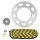 KIT CHAINE ADAPTABLE YAMAHA 125 XT X 2005>2011 428 14x48 (DIAM COURONNE 105/125/8.5) (DEMULTIPLICATION ORIGINE) -AFAM