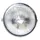 PHARE/PROJECTEUR/OPTIQUE CYCLO ADAPTABLE PEUGEOT 103/MBK 51 ROND DIAM 130mm CHROME (AMPOULE P26S NON FOURNIE) -SELECTION P2R