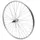 ROUE VTC / CITY PATIN 700 x 28 - 35 ARRIERE JANTE ET MOYEU ALU AXE PLEIN ROUE LIBRE 7/6V (VENDU AVEC ECROU 10X100) JANTE 19C